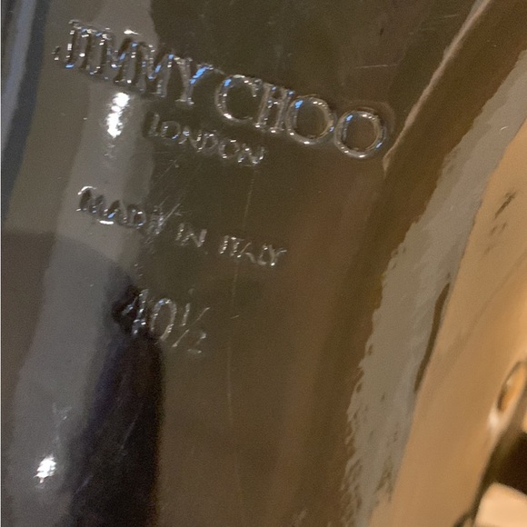 Jimmy Choo heels size 40.5 (size 9 but fits small) - Picture 2 of 5